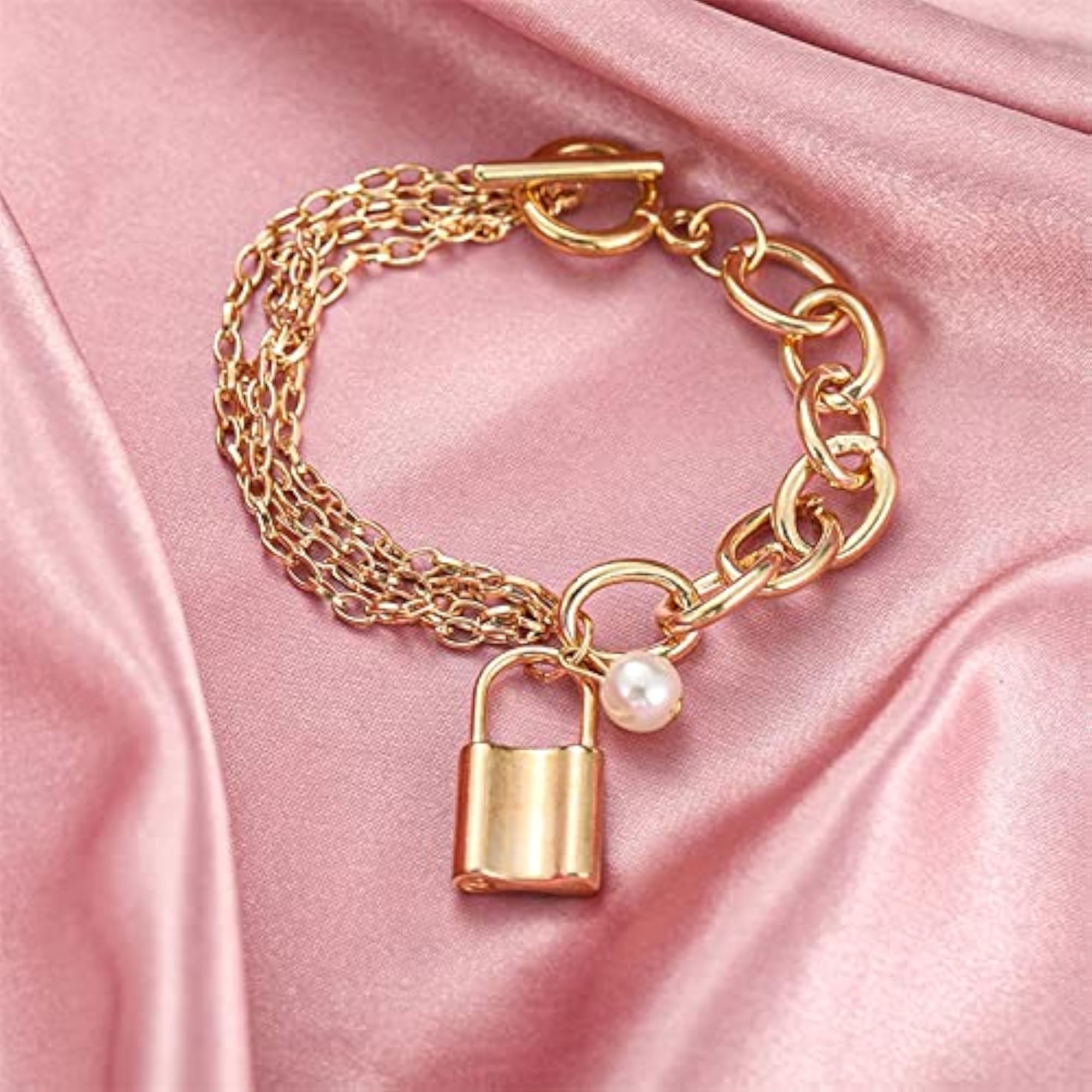 Toned Plated Bracelet Combo