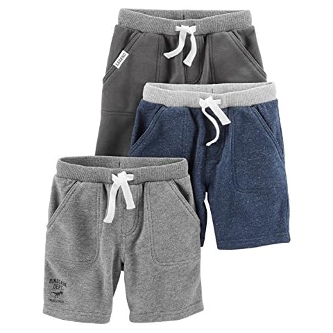 Simple Joys by Carter's Pantalones Cortos de Punto Niño, Pack de 3 Cover