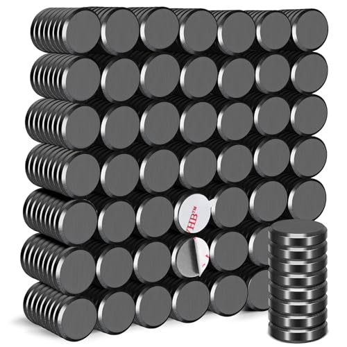 DIYMAG Strong Adhesive Magnets,400pcs 0.7x0.12in Fridge Refrigerator Magnet