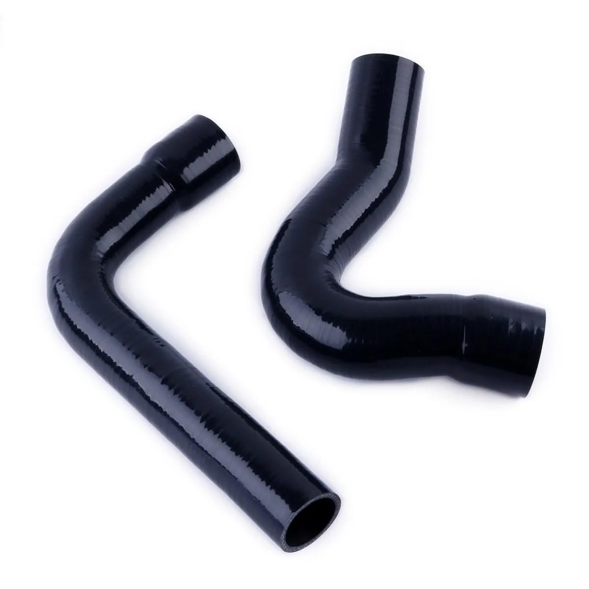 Kmnygrfd Black Radiator Coolant Hose For Mustang For Falcon For Fairlane 1967 1968 1969 1970 Silicone Radiator Coolant Cooling Hose Pipe Tube Kit(Black)