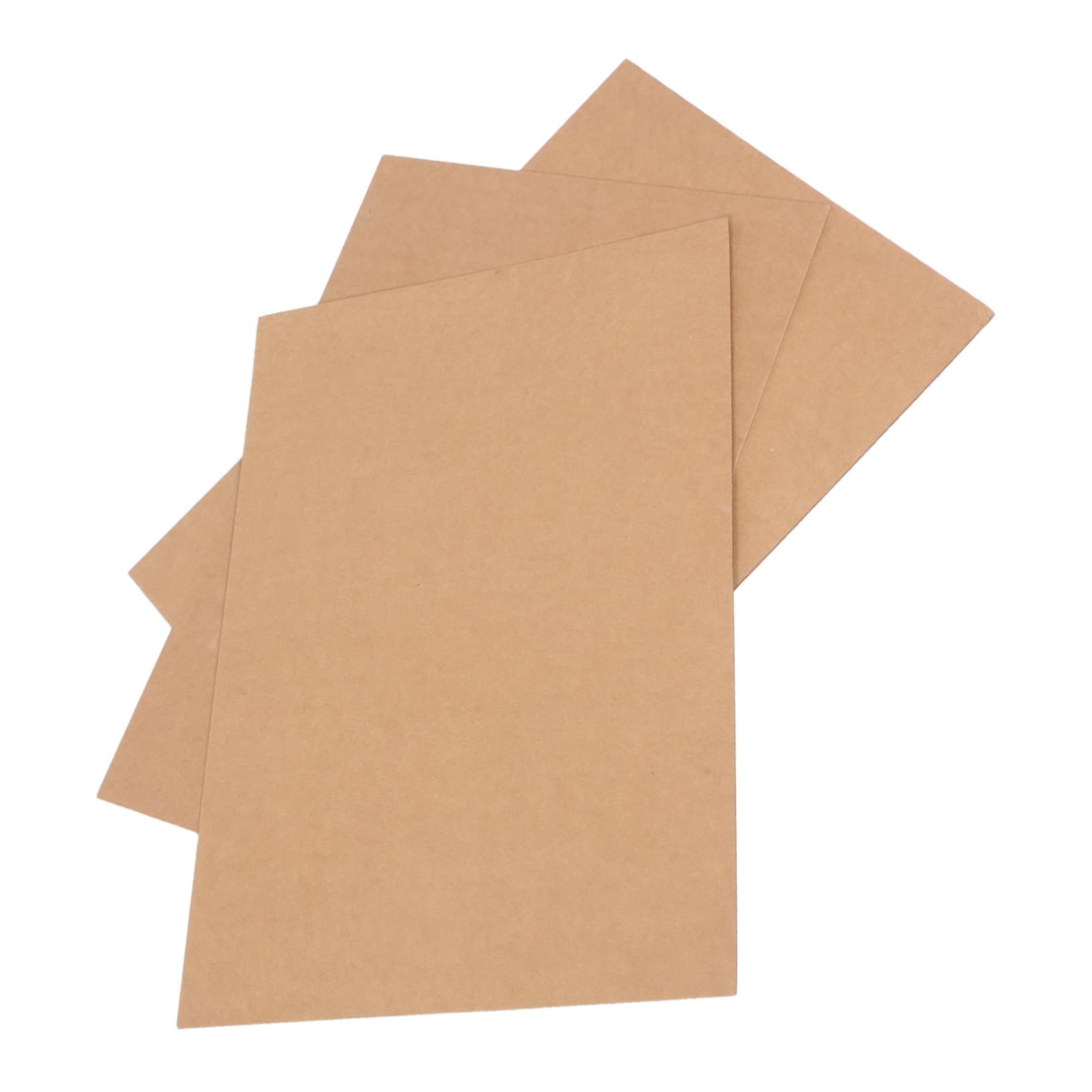 Papier Kraft Cartonné Marron 3 Feuilles 2, 5mm, 440 G/m²