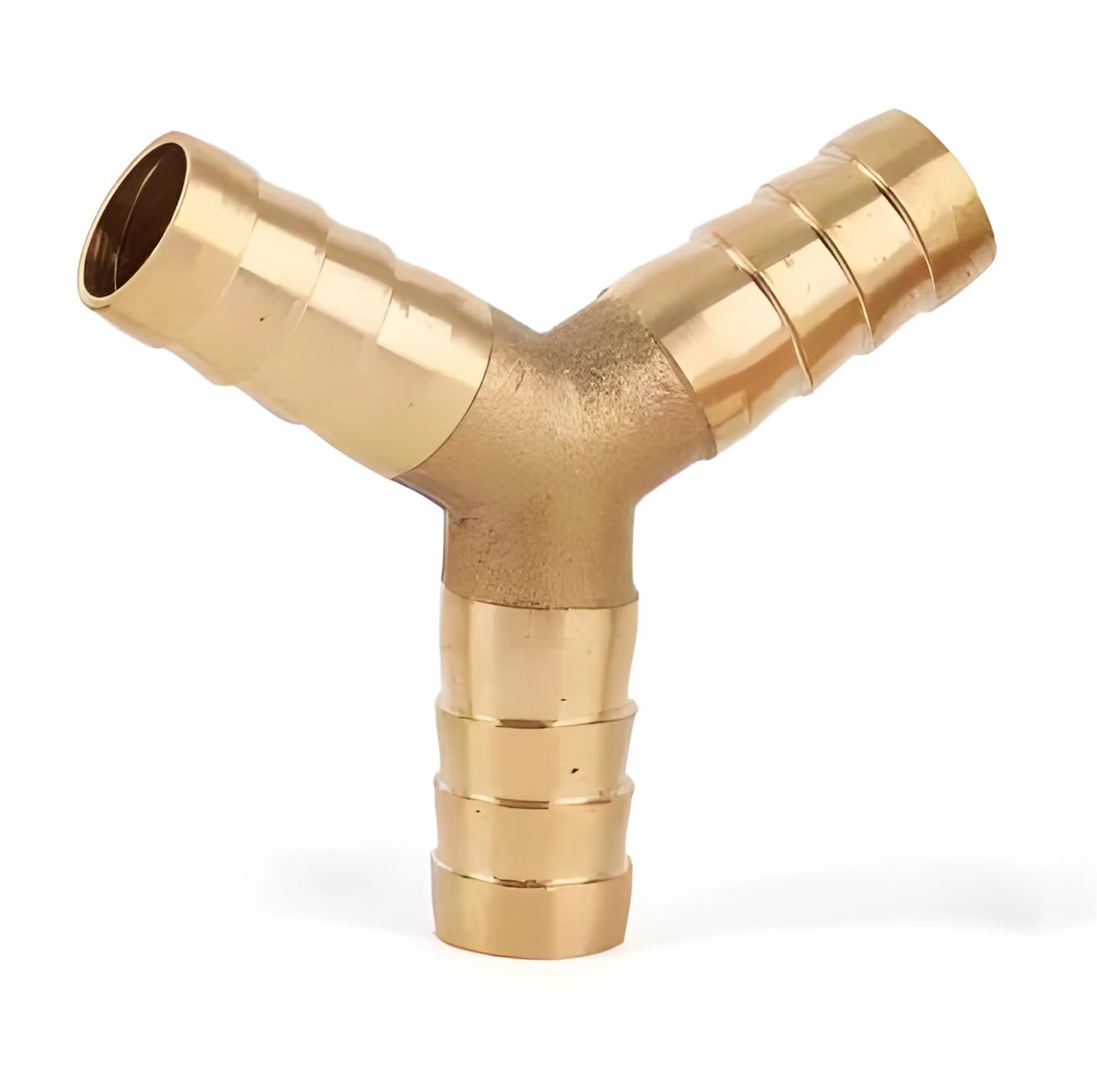 Raccordo per tubi in ottone a 2 3 4 vie per tubi da 4 mm, 5 mm, 6 mm, 8 mm, 10 mm, 12 mm, 16 mm, 19 mm, in rame, pagoda (tipo Y, 14 mm)