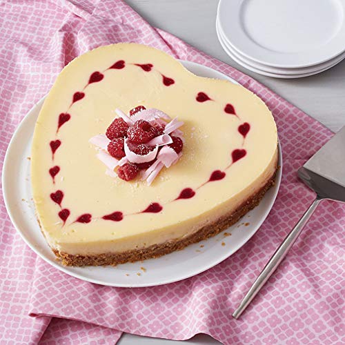 9 Inch Heart Shaped Cheesecake Baking Mold, Cake Springform Pan Nonstick Baking Pan With Removable Loose Base Leakproof Bakeware For Valentine Day #TOP5
