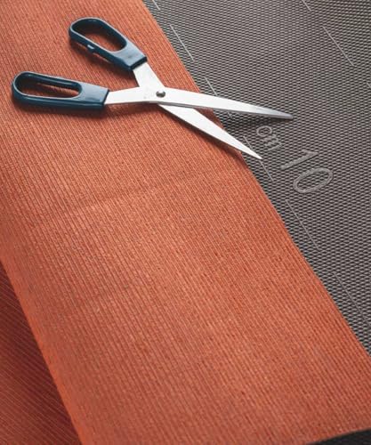 Tapis lavable en machine orange 60x350cm avec envers antidérapant - 5