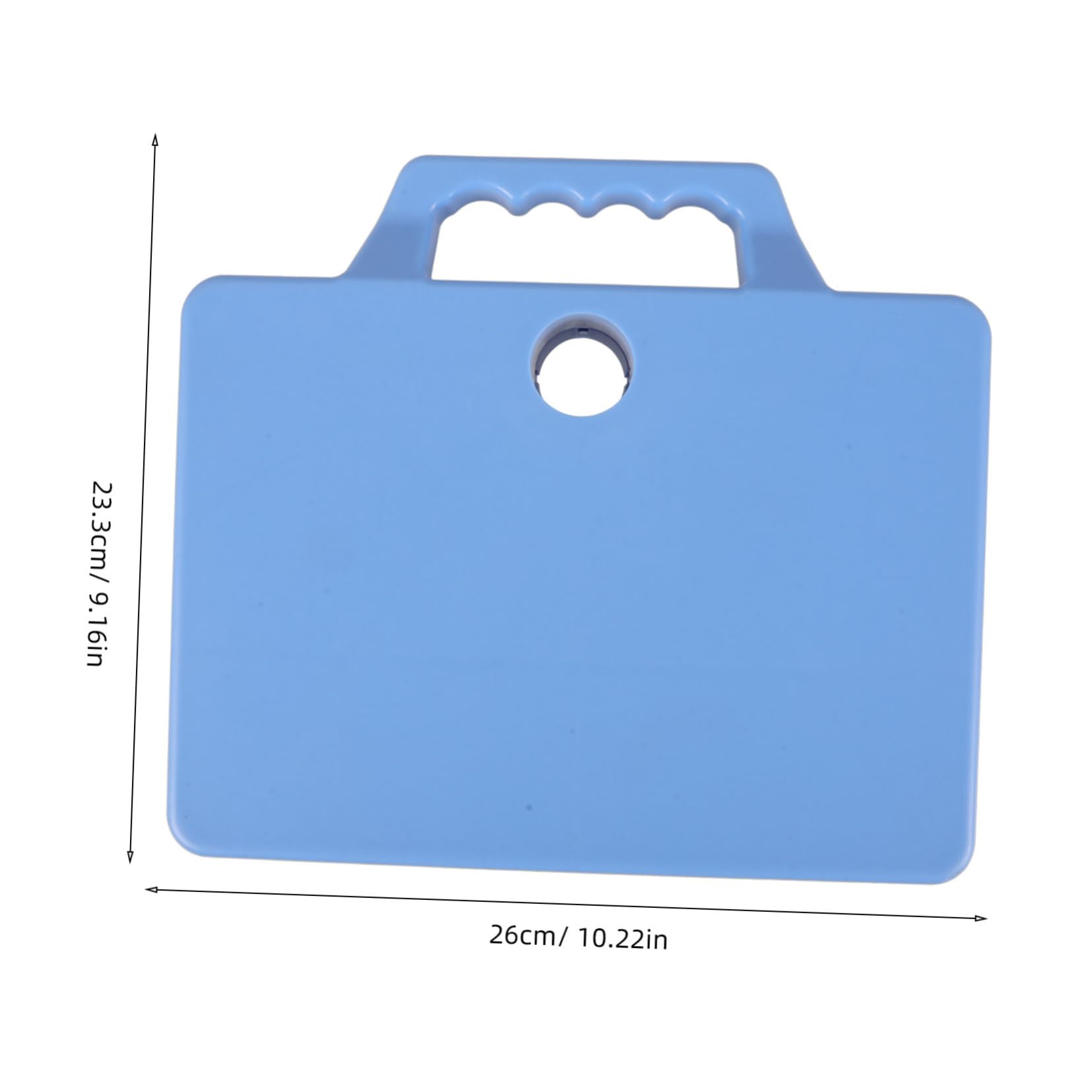 OSOLADY Tray for Infusion Stand Medical Product Holder Detachable Drip Stand Plate Plastic Storage Holder Blue