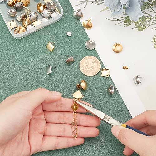UNICRAFTALE 40 Pezzi 2 Stile 2 Colori Orecchini a