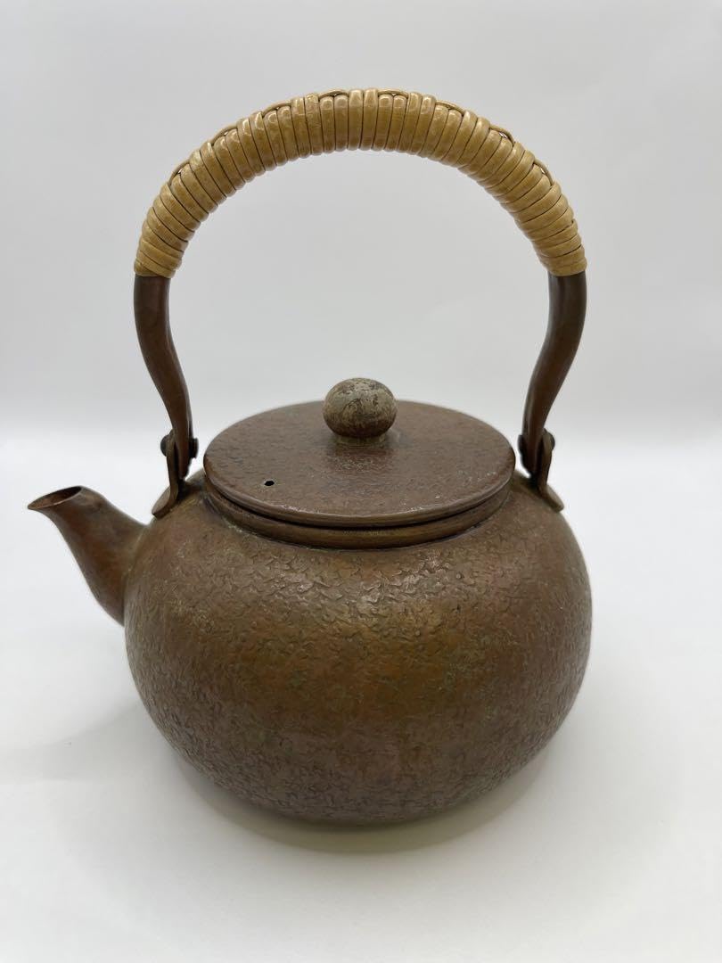 Amazon.co.jp: 島倉堂 銅製 やかん 湯沸 茶道 茶器 茶道具 : ホーム 