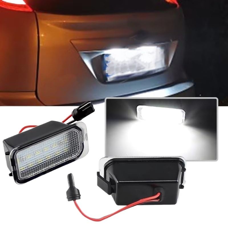 Evita multas con la luz de matrícula trasera para Explorer de dos piezas 2