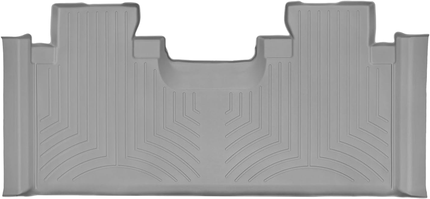 WeatherTech Custom Fit FloorLiners for Ford F-150, F-150, F-150 Raptor - 2nd Row (446973), Black