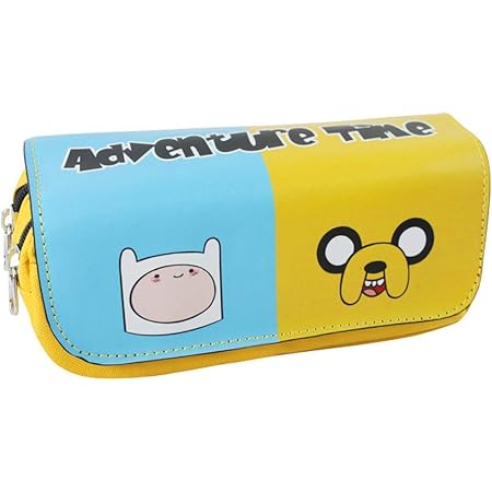 Amazon Co Jp 可愛い アドベンチャータイム フィン ペンケース 文房具収納バッグ 化粧ポーチ 友達贈り物 クラスメイトギフト 進学プレゼント 文房具 オフィス用品
