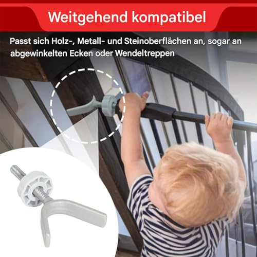 Mécanisme de fixation antidérapant pour kit extension garde-corps - 6