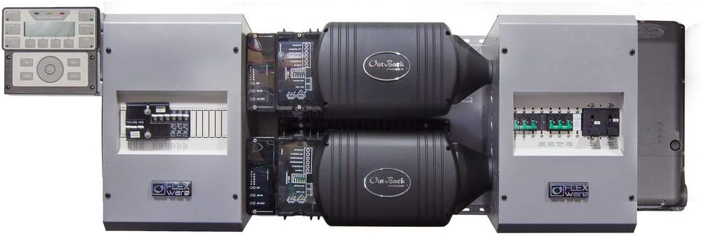 OUTBACK POWER FLEXPOWER TWO FP2 VFXR3648A 7.2KW PRE-WIRED INVERTER SYSTEM