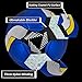 Senston Soccer Ball Official Size 5 with Pump - Training Match Soccer Ball Adult and Junior Kids Soccer Ball