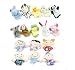 COMING 16pcs Educational Puppets Story Time Finger Puppets-10 Animals and 6 People Family Members Included