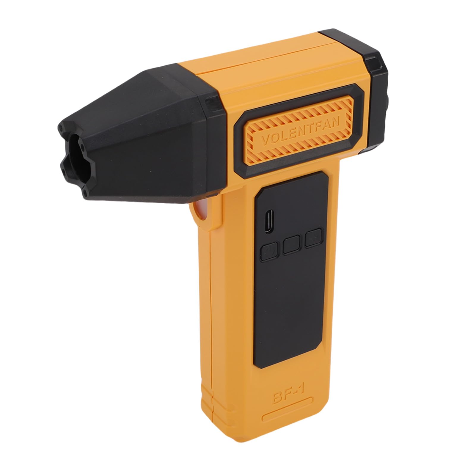 BRRNOO Soufflette Compressée Polyvalente 9 Vitesses, Écran LED, (YELLOW)
