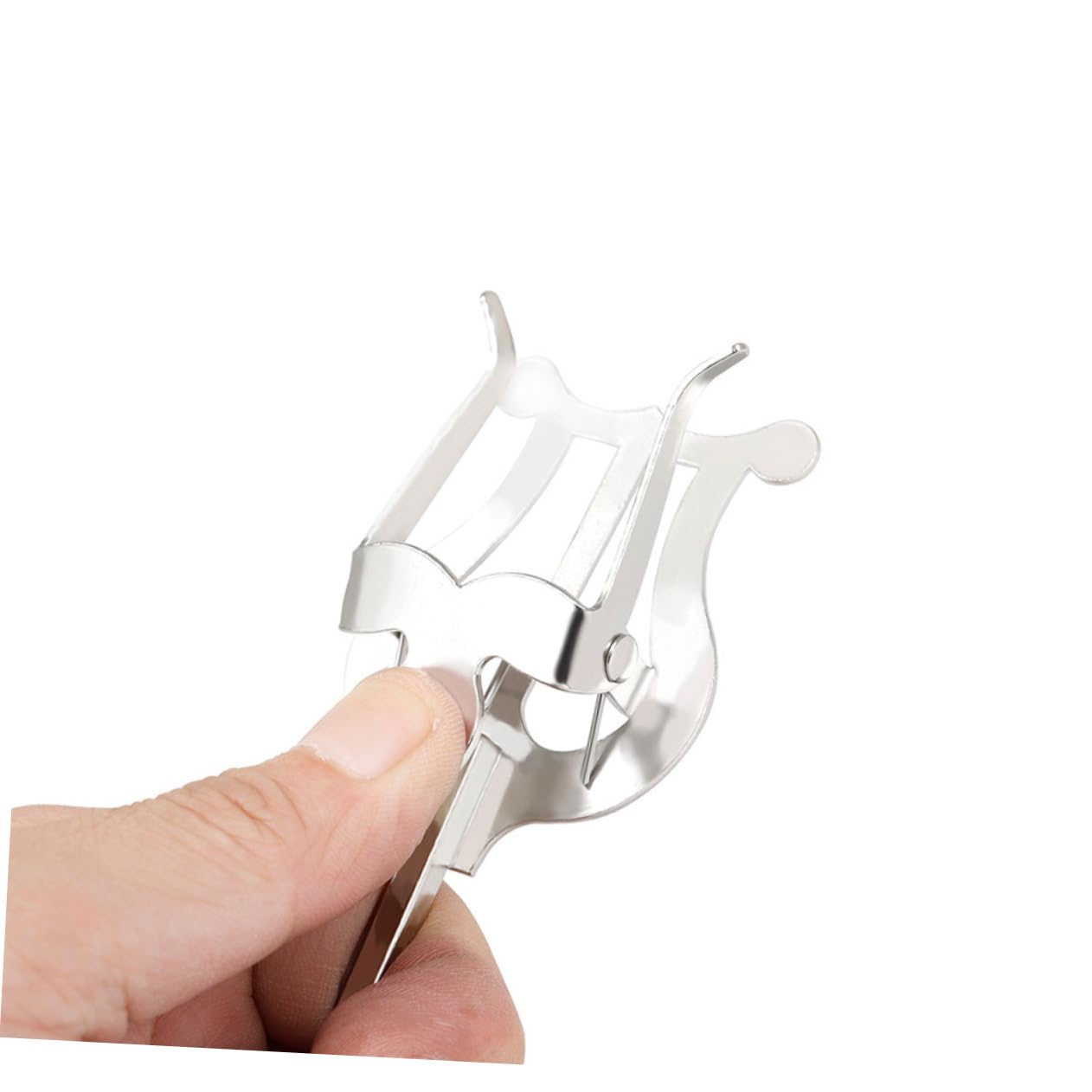 WHAMVOX Music Holder Saxophone Sheet Music Clip Clamp-on for Marching Band Aluminum