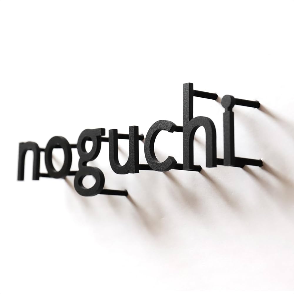 Amazon.co.jp: 表札AKIグラスショップ 表札 ステンレス [文字数