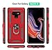 for Samsung Galaxy Note 9 Case, for Samsung Note 9 Dual Layer Protective Heavy Duty Armor Rugged [Military-Grade] Protective，Magnetic Kickstand Car Holder Phone Case Black