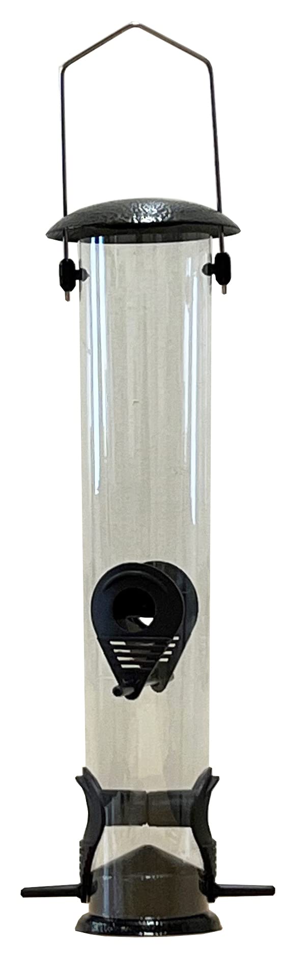 Selections Large Hanging 4 Port Garden Bird Seed Feeder for Bird Feeding Stations