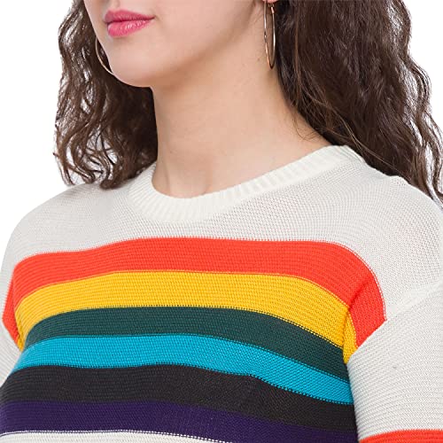 Image of Globus Women Multicoloured Striped T-Shirt
