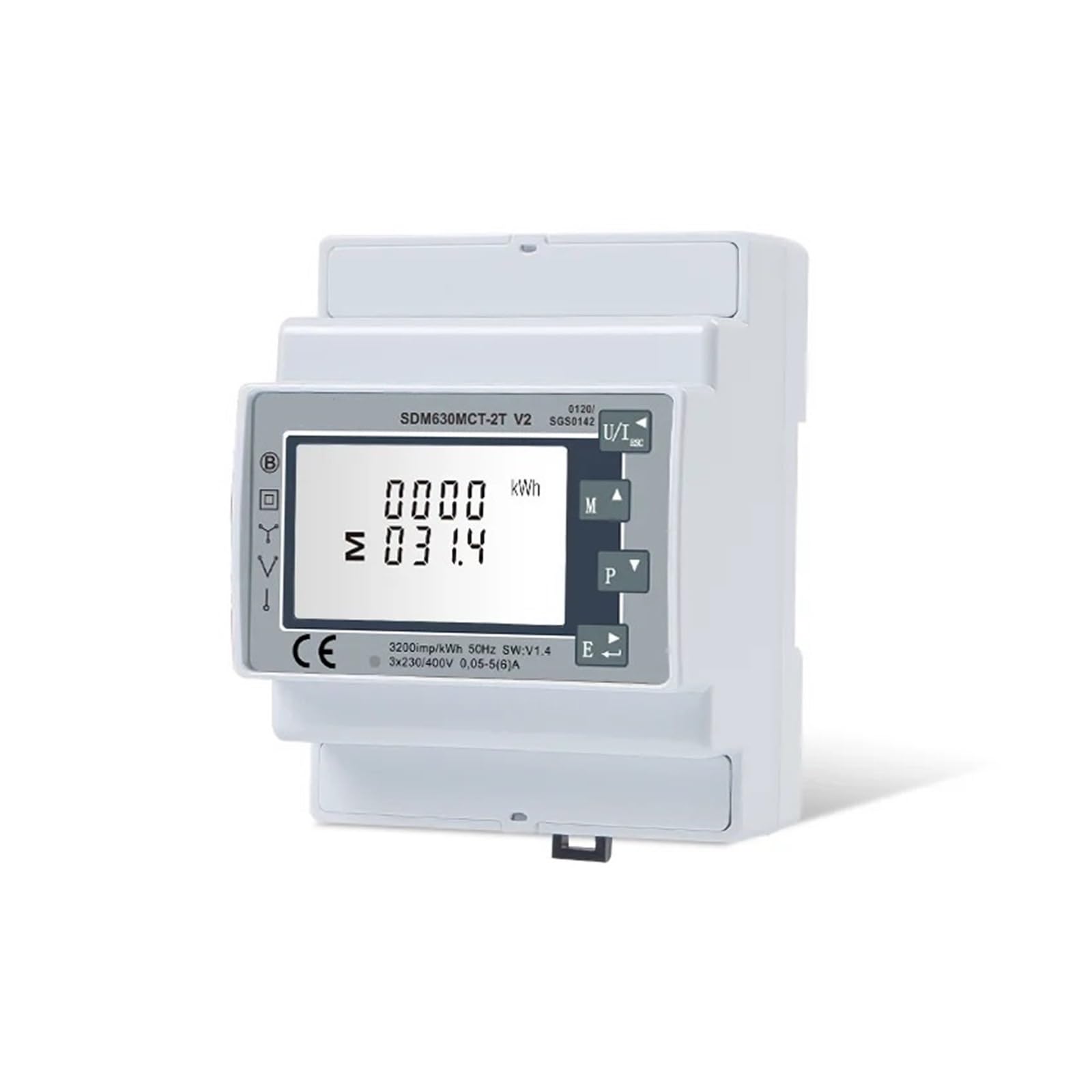 Wattmètre à double entrée SDM630MCT-2T connecté pour optimiser la charge de sa voiture