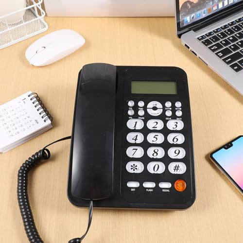 Téléphone filaire classique anti-interruption avec transfert d'appel - 6
