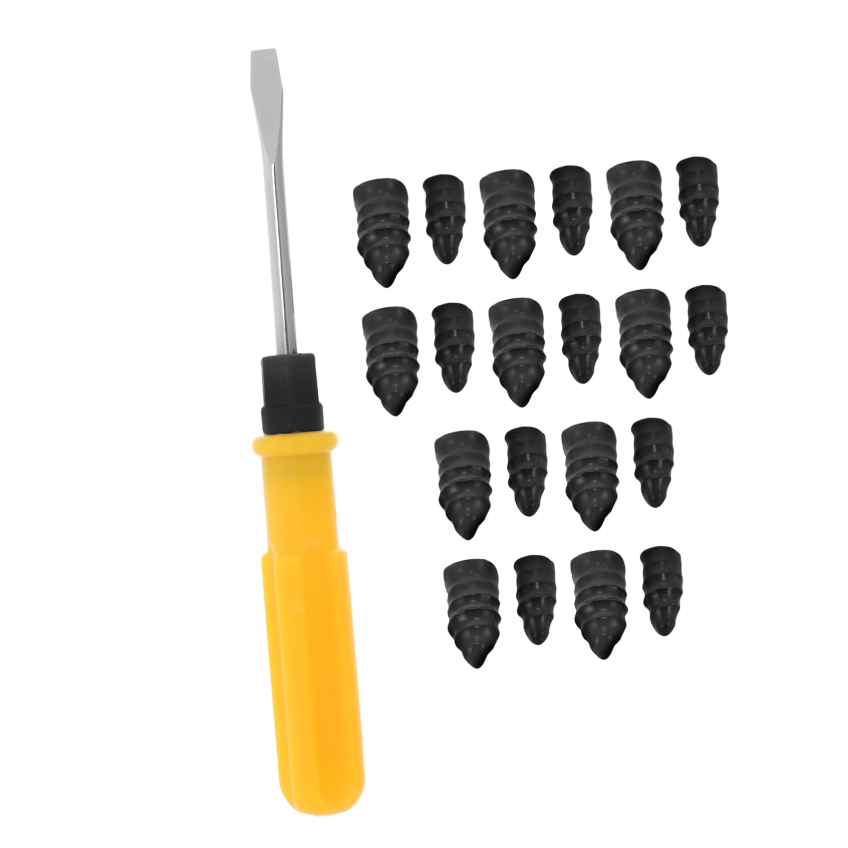 PRETYZOOM Tire Repairing Screw Nail Universal Tire Repair Tool Kit Rubber Nail Set for Car Truck