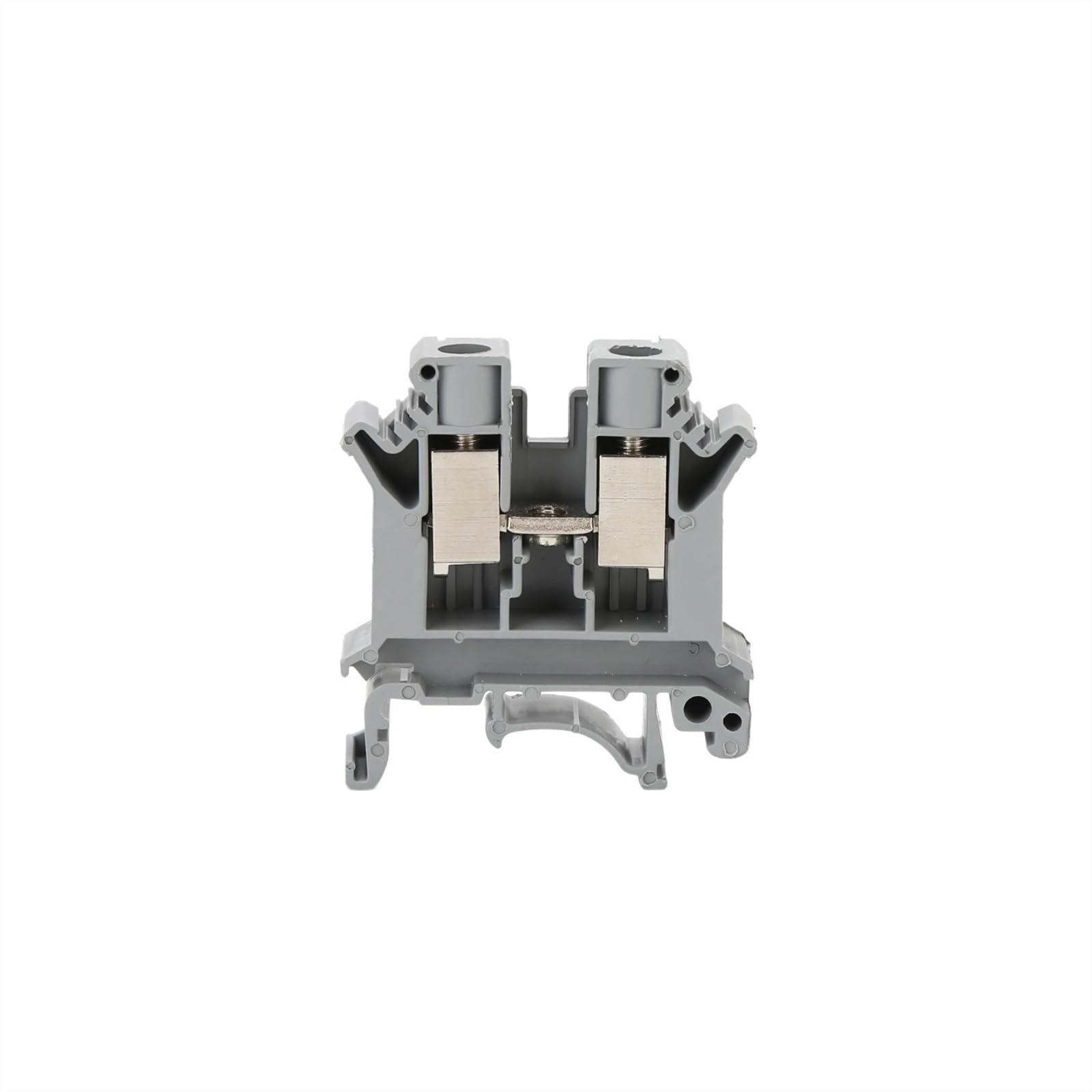 50 pièces UK10N vis traversée 10MM fil connecteur électrique DIN Rail bornier UK 10N(Green)