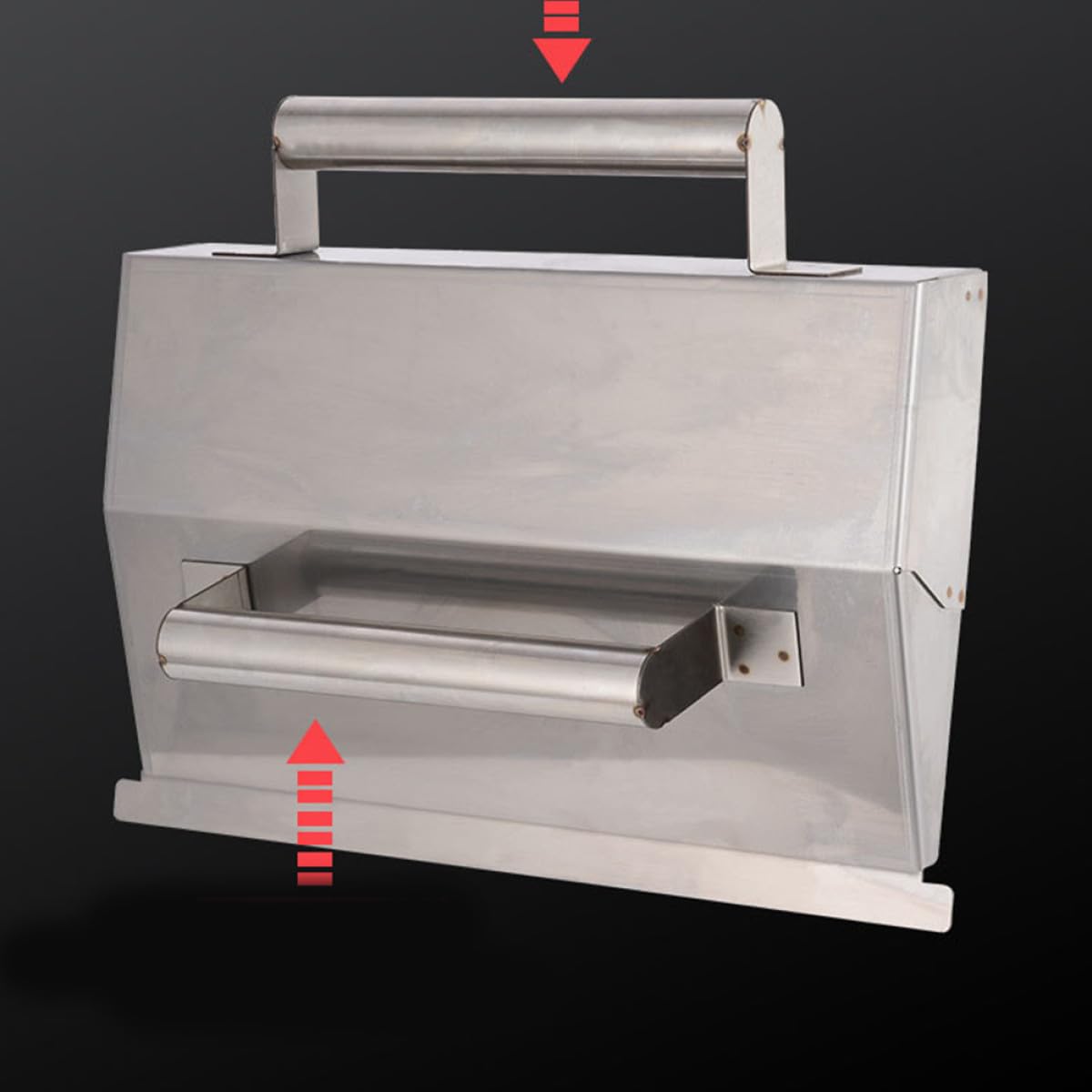 Raschietto per Intonaco e Cemento in Acciaio Inox Impugnatura Ergonomica | Acciaio Inossidabile Argento, Presa Comoda, Saldatura Multi-Punto, per Pareti in Cemento, Uso Interno ed Esterno