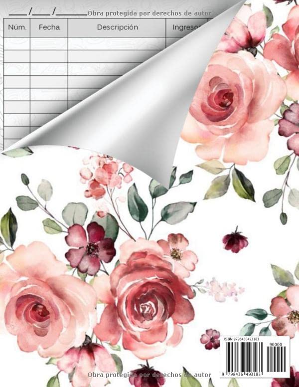 Miniatura 2 de Libro De Contabilidad Ingresos y Gastos Libro De Cuentas Contabilidad Para Autónomos y Empresas Cuaderno Para Las Cuentas De Ingresos y Gastos