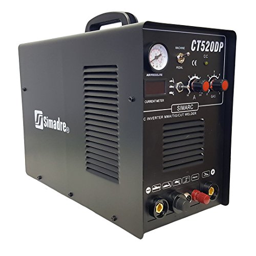 Simadre Pilot Arc 110/220v 3in1 50a Cutter and 200a Tig/Mma/Arc Welder 520dp
