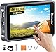 Desview R5II Camera Monitor 5.5 Inch 4K Touch Screen LCD HDMI 1920 * 1080 HDR 3D-LUTs 800 Nits FHD Panel DSLR Compatible with NP-F and E6 Battery (R5II 5.5 Inch)