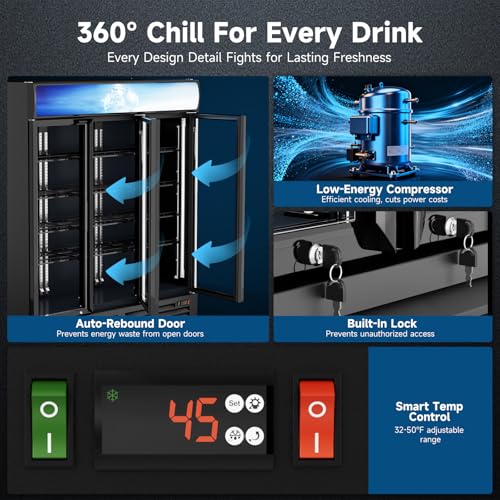 Smart Refrigerator with Touch Screen
