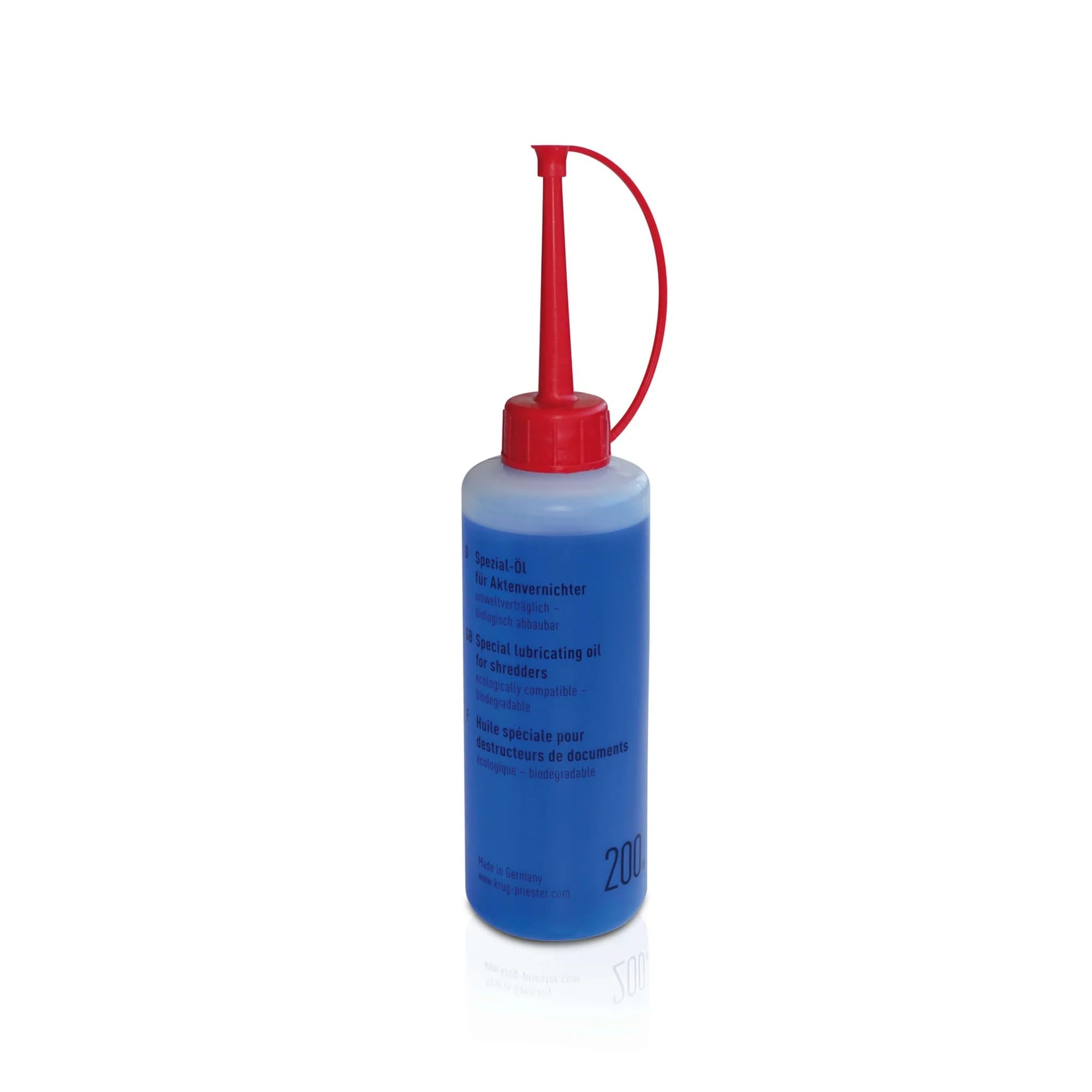 Huile spéciale pour tous les modèles de destructeurs de documents de marque Ideal (flacon de 200 ml, paquet de 10)