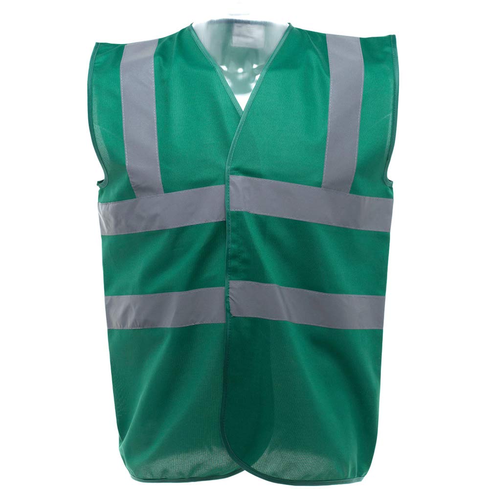 Yoko Unisex Premium Hi-Vis Waistcoat Vest/Jacket (3XL) (Paramedic Green)