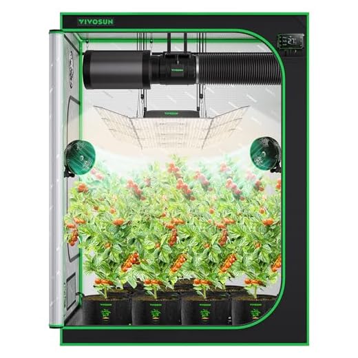 Pro BreezeTM Mini Ventilator mit Clip, sehr leiser Betrieb, 20 cm Durchmesser, 2 Geschwindigkeitsstufen - ideal als Tischventilator 16 VIVOSUN Growzelt 150x150x200cm lichtdichtes Indoor Hydroponik Zelt mit reflektierendem Mylar Sichtfenster Bodenwanne stabile Rahmenstruktur Pflanzenzelt Gewächshaus S558 Grow Tent passend für VSF6450