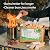 WFLUOLUO 3.5" Lengths Mini Fire Sticks Wood,Pine Kiln Dried Firewood,Small Barkless Kindling Logs,Solo Stove Accessories Prefect for Solo Stove Mesa,Tabletop Fire Pit,Pizza Oven,4 Lbs