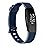 3 Pack Soft TPU Bands Compatible with Fitbit Inspire 2 / HR / Ace 2 - Waterproof Sports Straps (Black/Purple/Navy Blue, Small)