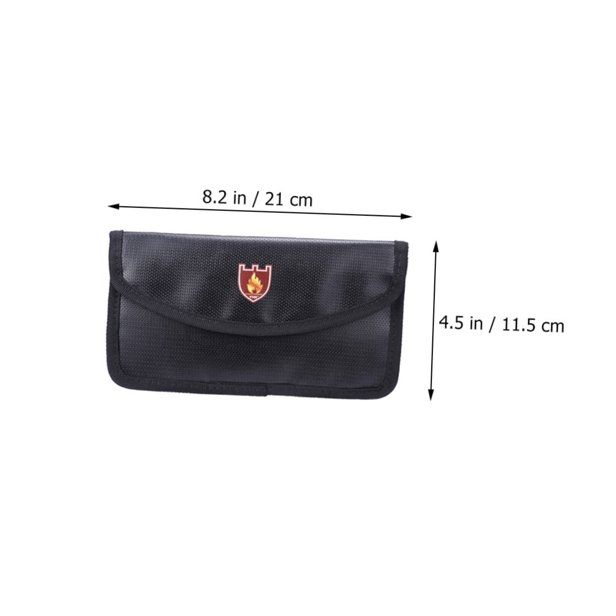 EXCEART 2 Pezzi Borsa Per Documenti Ignifuga Borsa Per Documenti Domestica Borsa Per Soldi Ignifuga Per Contanti Cartella Di File Organizzatore Borsa Ignifuga Per Documenti Viaggio Sicuro