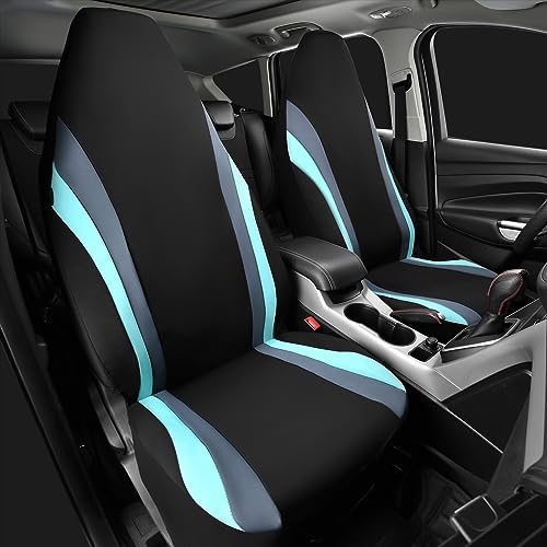 Image of CAR PASS Line Rider Neoprene Waterproof Car Seat Cover Full Set Universal Fit