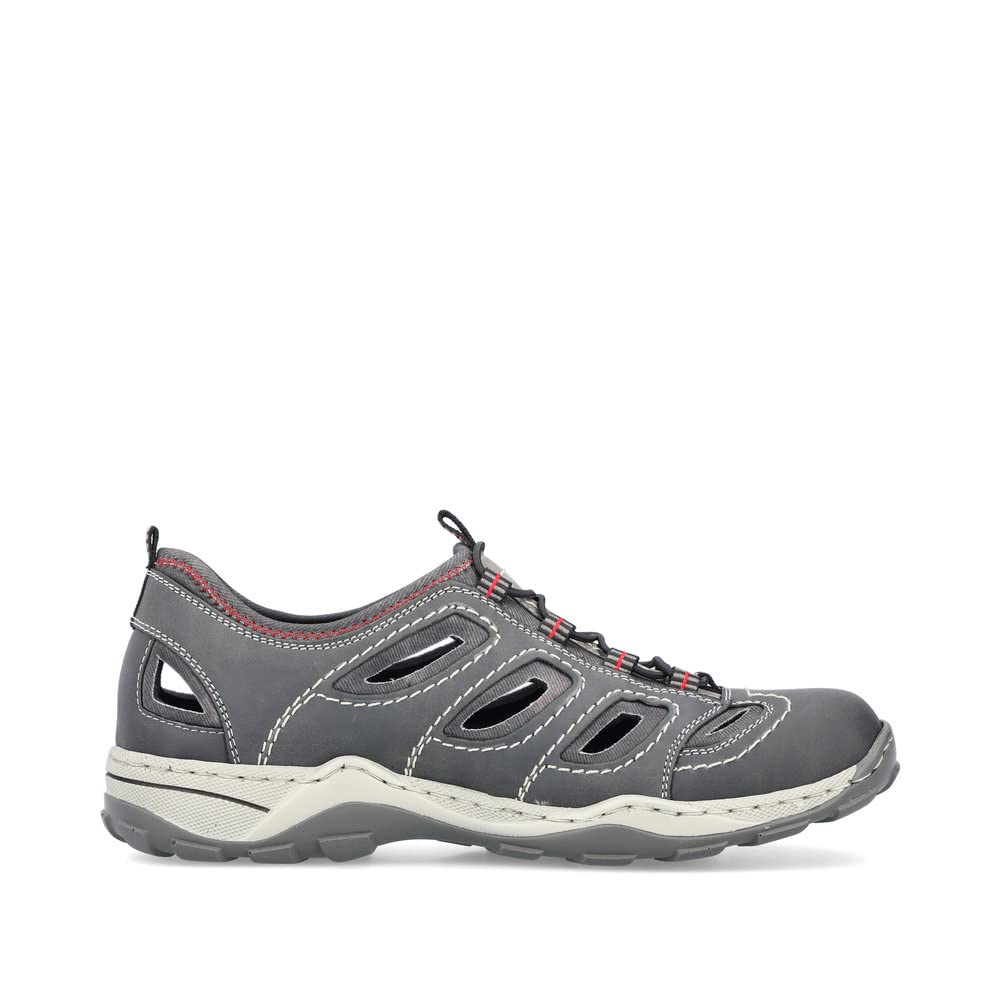Rieker Homme Chaussures à Lacets 08065, Monsieur Chaussures Confortables