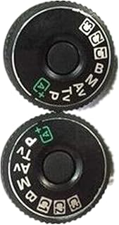 MOOKEENONE 1*22mm Camera Top Cover Mode Dial Nameplate Button Plate for Canon 5D3 5D Mark III
