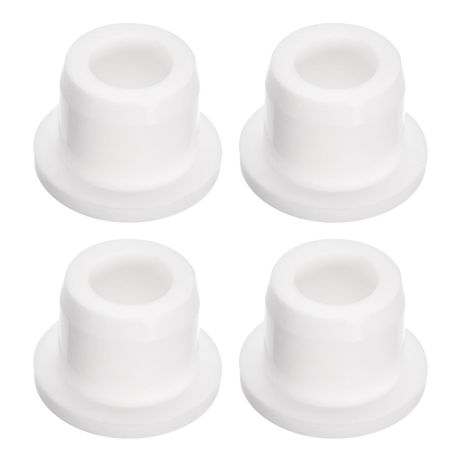 uxcell 4 Pieces White Plug Holes, T13 Waterproof Rubber Button Plug for 13mm / 0.51" Hole