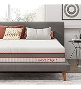 Sweetnight Queen Mattress, 12 Inch Gel Memory Foam Mattress in a Box for Cooling Sleep, Flippable...