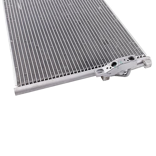 Image of TRQ A /C Condenser and Receiver Drier Assembly Compatible with 2011-17 BMW X3 xDrive35i
