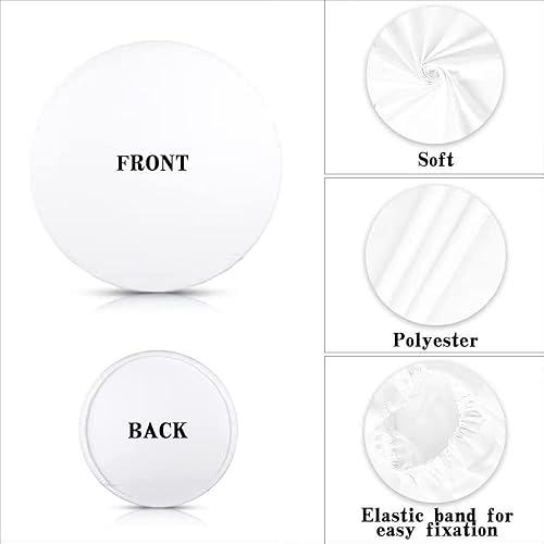 Miniatura 8 de Iydamc Fundas de tela de arco en forma de U blancas para fiestas de cumpleaños, bodas, despedidas de soltera, decoraciones de fiesta, pancarta GX-270