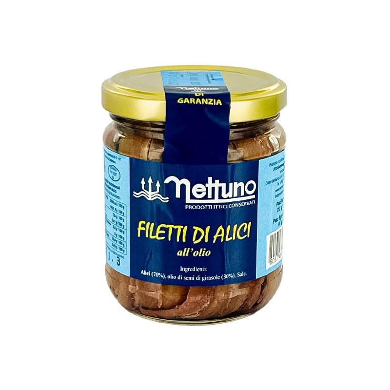 Filetes de Anchoa de Cetara en Aceite • Tarro pequeño