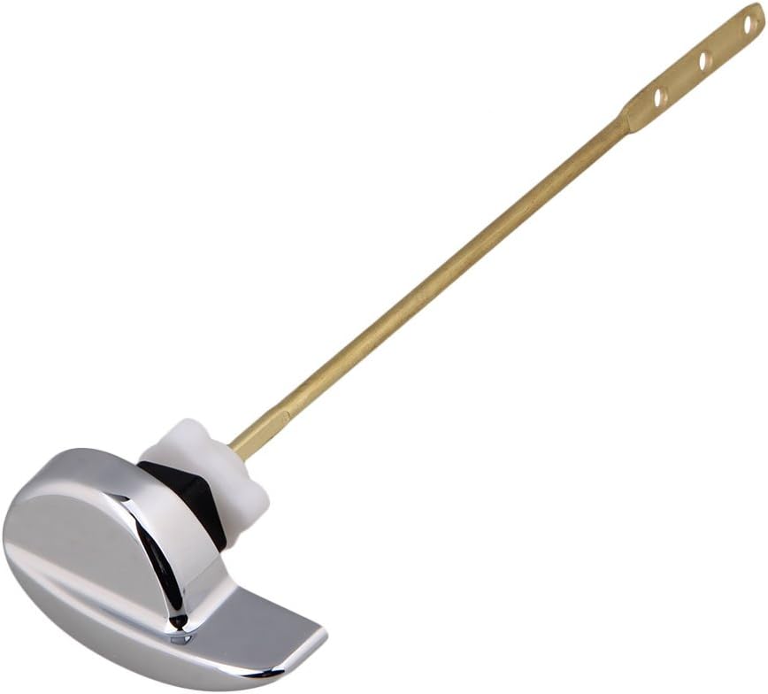BQLZR Deluxe Side Mount Toilet Tank Flush Lever Brass Handle Replacement for Toto Cw844rb Cw864rb