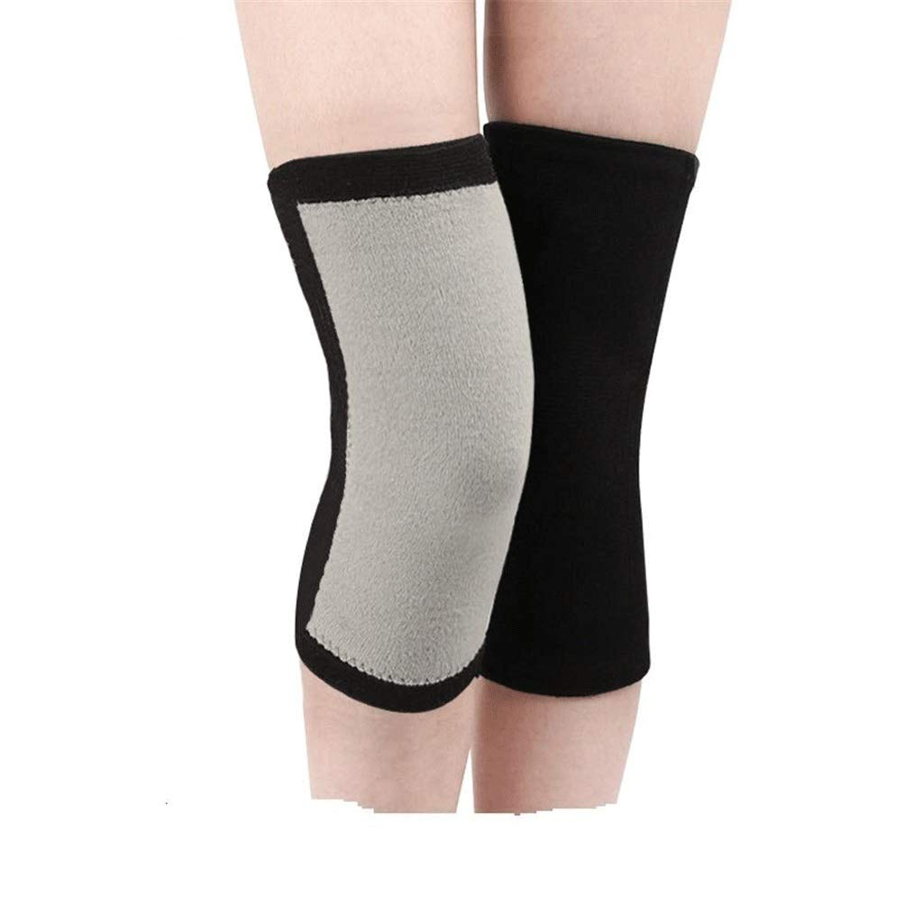 Warm Knee Pads - Knee Leg Warmers Thermal Sleeves Pads Tendonitis Dance Protection Muscle Joint Care Breathable Soft Kneelet Size(D)