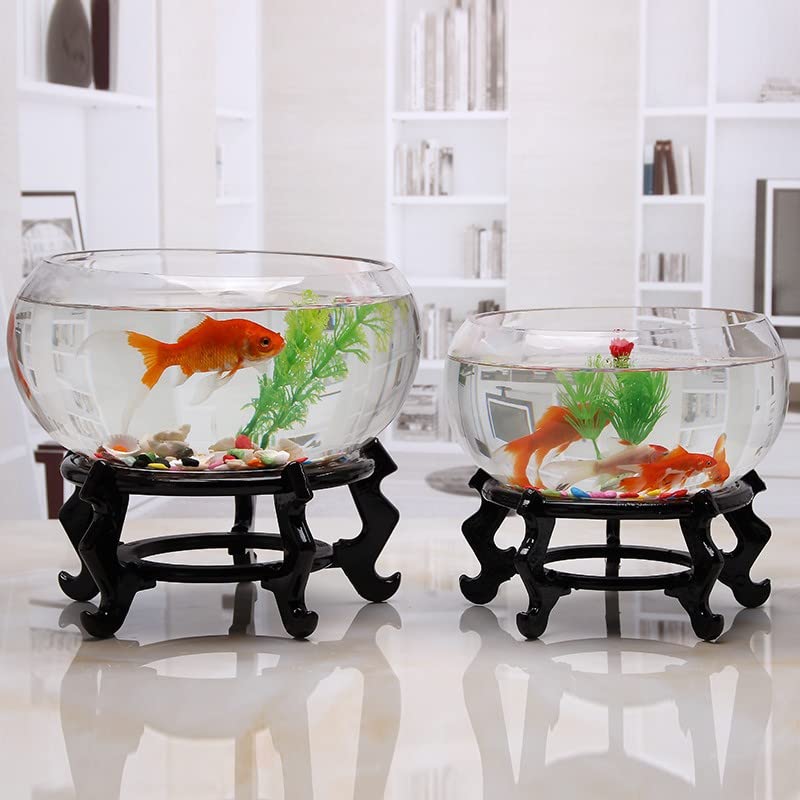 金魚鉢 ガラス製 花瓶 アクアリウム テラリウム ４０ｃｍ 新品訳あり Amazon | 金魚鉢 丸型金魚鉢 ガラス 透明 ミニ魚タンク 水槽